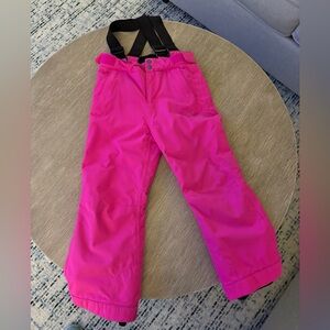 Dare2b Kids Bright Pink Snow Pants - size 7/8